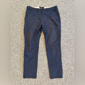 Abercrombie “Langdon” Skinny Stretch Navy Chinos 32W 30L